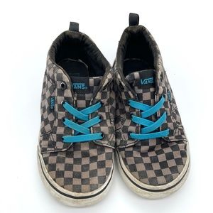 Toddler slip on elastic lace Vans